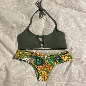 Midori pineapple bikini